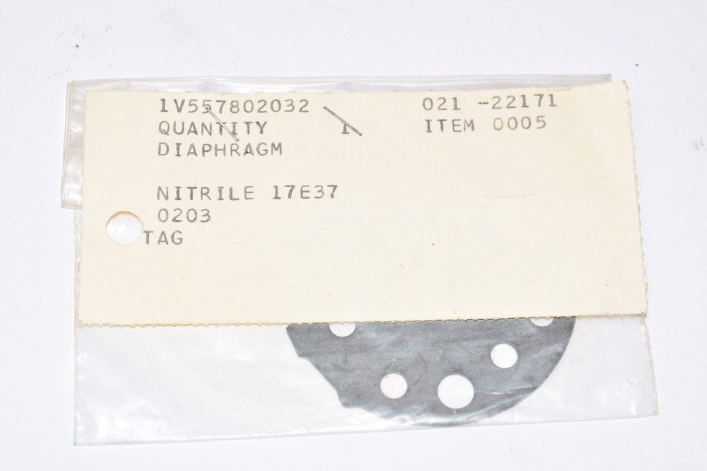 NEW Fisher Parts By Emerson, Part: 1V557802032, Diaphragm