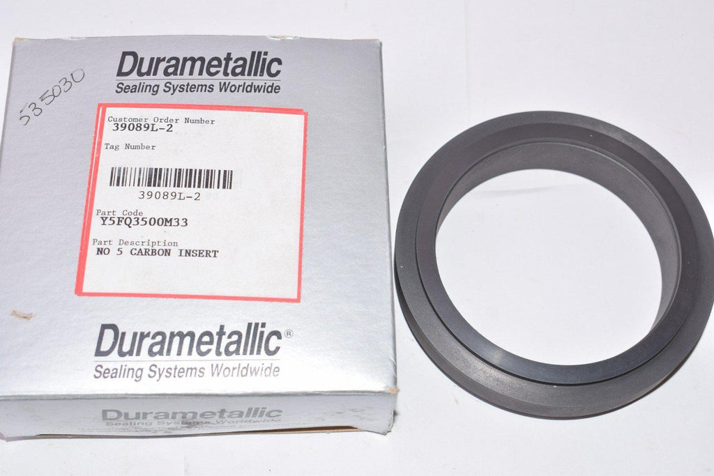 NEW Flowserve - Durametallic Part: 39089L-2 , No 5 Carbon Mechanical Insert
