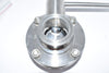 NEW Flowtech 316L Butterfly Valve 1-1/2'' Stainless Steel