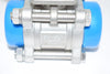 NEW FlowTek 5000 1'' 3-Piece Stainless Steel Ball Valve w/ Handle Socket Weld DN25