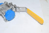NEW FlowTek 5000 1'' 3-Piece Stainless Steel Ball Valve w/ Handle Socket Weld DN25