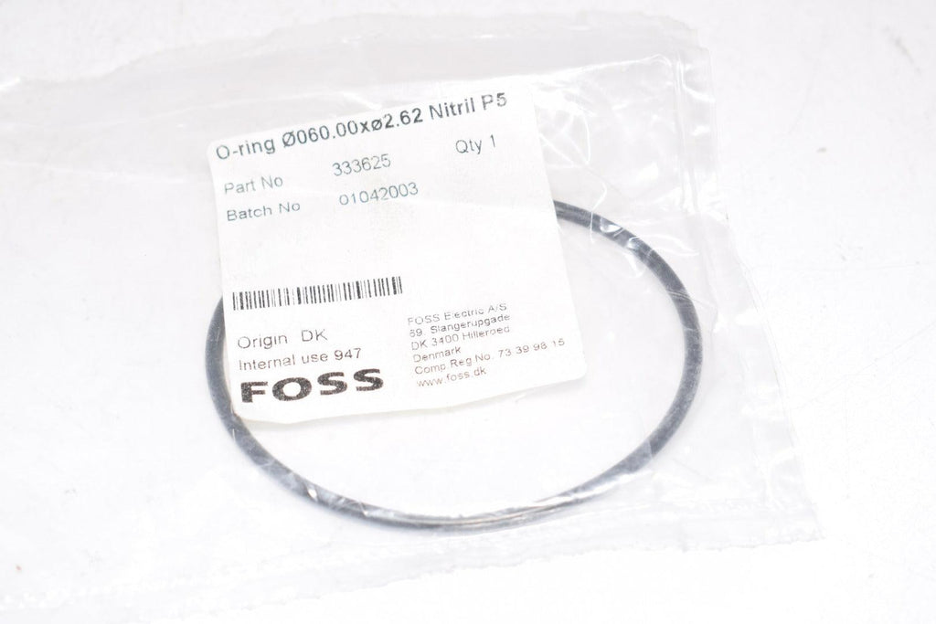 NEW Foss 333625 O-Ring 0060.00 x 2.62 Nitril P5
