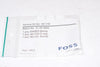 NEW Foss 461749 Milkoscan Service Kit, Spring, O-Ring & Anchor