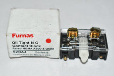 NEW Furnas 52BAJ Oil Tight Contact Block Series E