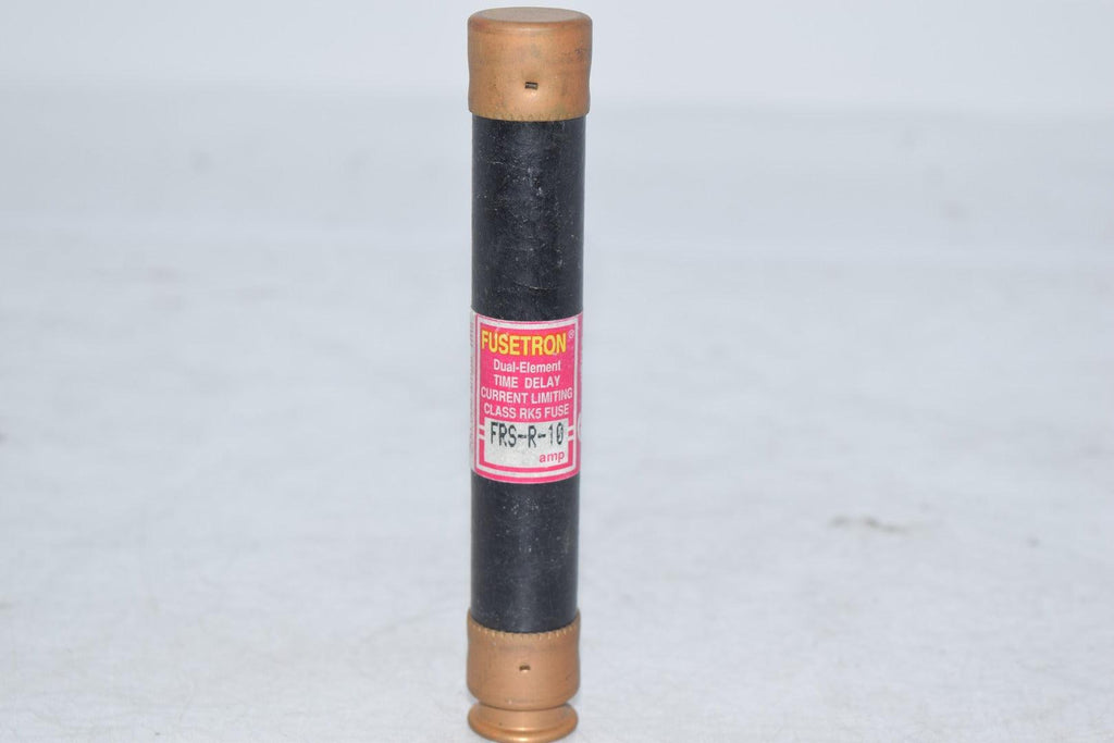 NEW Fusetron FRS-R-10 Dual Element Time Delay Class RK5 Fuse 10A 600V