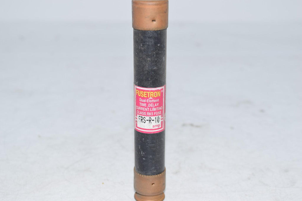 NEW Fusetron FRS-R-10 Dual Element Time Delay Fuse 10A 600V