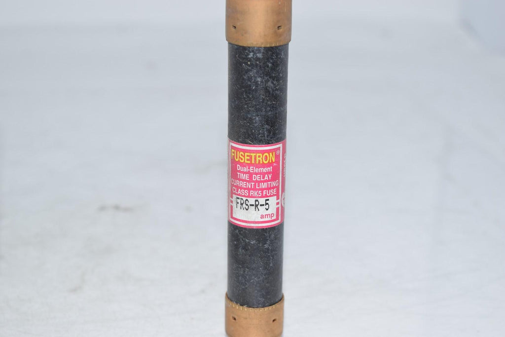 NEW Fusetron FRS-R-5 Dual Element Time Delay Fuse 5A 600V