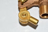 NEW Gadren Float Globe Valve QFV Co. 1/2'' Brass USA