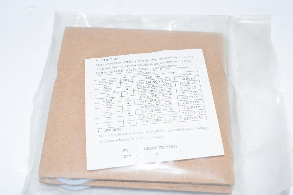 NEW GE 140050-7077754J O-Ring Seal 7000/8000