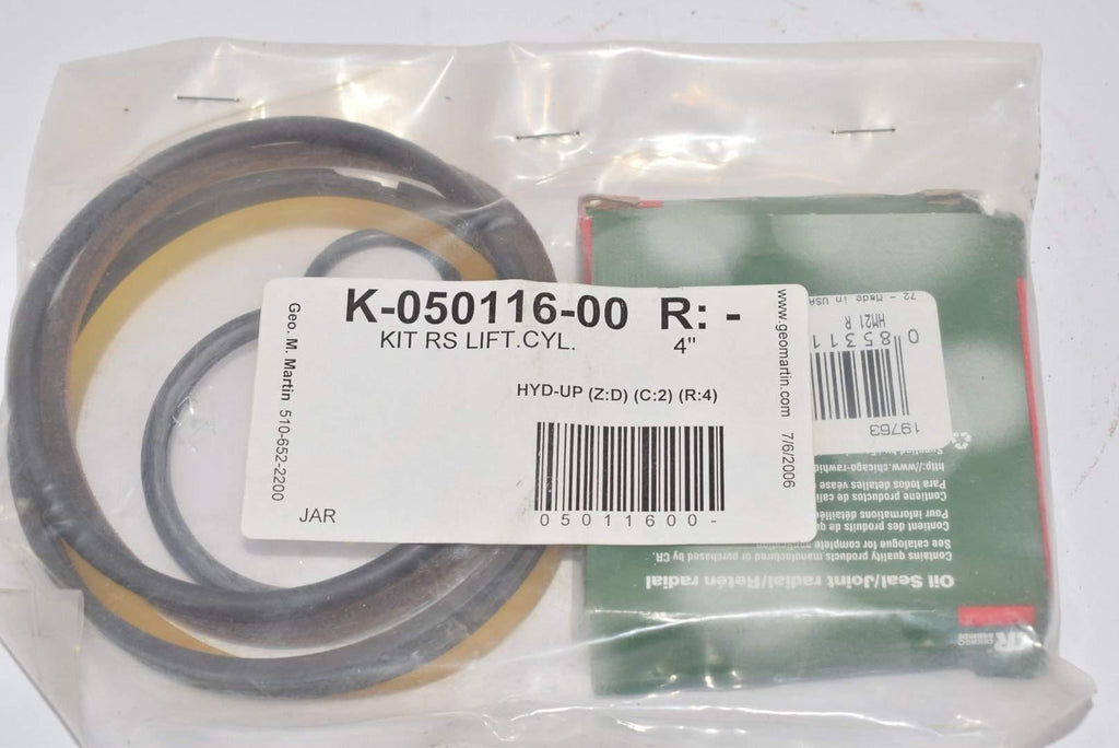 NEW GEO Martin K-050116-00 Repair KIT RS Lift Cylinder