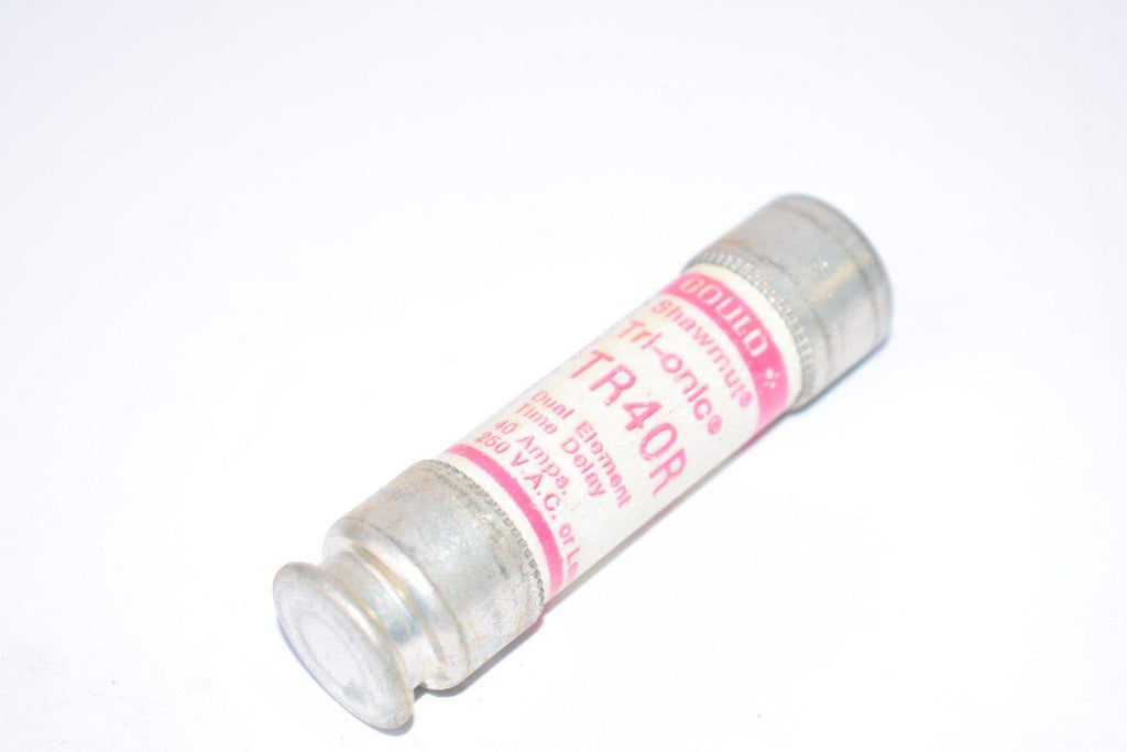 NEW Gould Shawmut TR40R Dual Element Time Delay Fuse
