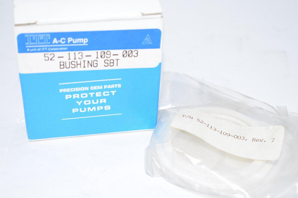 New Goulds ITT 52-113-109-003 Teflon Bushing SBT