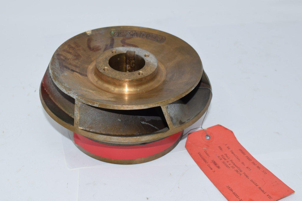 NEW Goulds VIC Pump Impeller, No. 673 Size 6 x 10 JMC/4