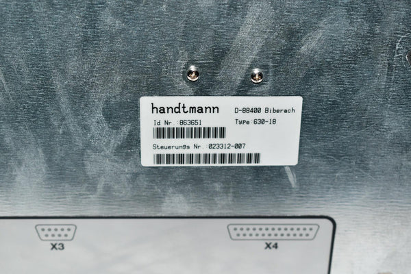 Scheda tecnica - Handtmann VF 612 Macchinari usati Scheda tecnica - Handtmann VF 612 Macchinari usati