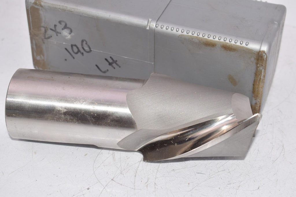 NEW HANITA HSS Z3772A 2FL Finishing End Mill 2-1/2'' x 2'' x 3'' x 6-3/4'' x R-.19''