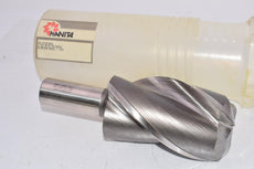 NEW Hanita Z307376059A 3'' Dia x 1-1/4'' Shank x 5'' (Q/J) 093622-1 M42 Reduced Shank End Mill