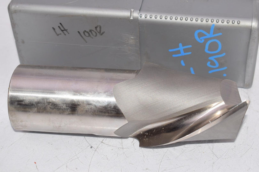 NEW HANITA Z3772A 2-1/2'' x 2'' x 3'' x 6-3/4'' x R-.19'' 2 Flute Finishing End Mill L-H
