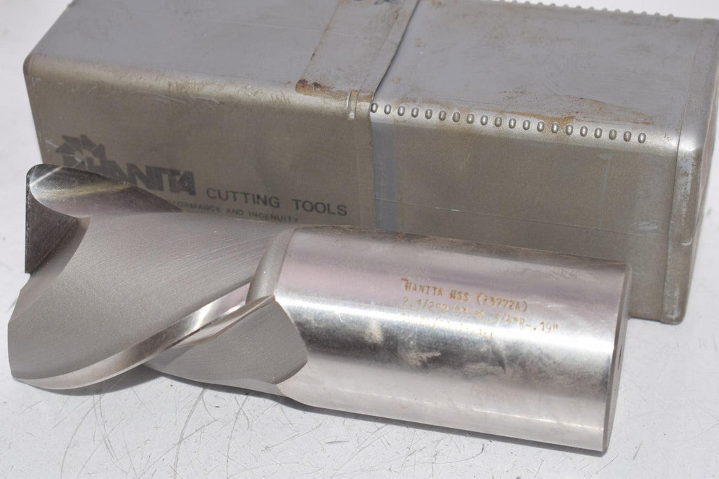 NEW HANITA Z3772A 2 Flute End Mill 2-1/2'' x 2'' x 3'' HSS