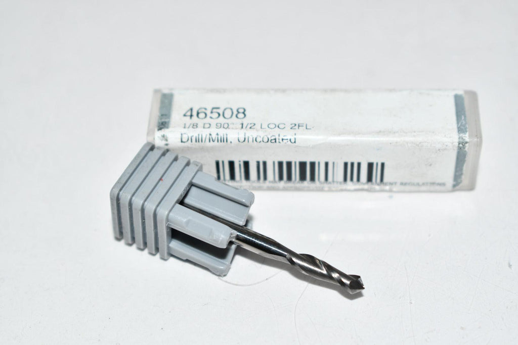 NEW Harvey Tool 46508 1/8'' 2FL 90� Carbide Drill/Mill