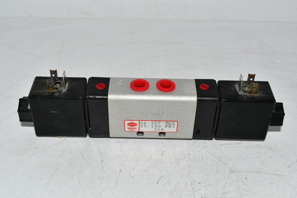 NEW HERION 26-307-70E SOLENOID VALVE 25-150 PSI 120V Coil