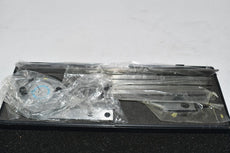 NEW HHIP 4901-0001 Universal Dial Protractor Set with 3 Blades, 0-360 Degree Range