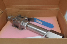 NEW Honeywell 31741450-501 1-1/4in Npt Sst Assy Ball Valve Assembly No Support Tube