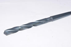 NEW HSS 7/16'' #1  Morse Taper Shank Drill Bit, 7'' OAL x 3/8'' Shank