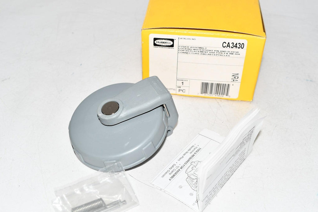 NEW Hubbell CA3430 Pin and Sleeve Products, IEC, Parts, Replacement, Cover
