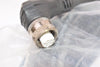 NEW Hubbell MCMA2657 Micro-Quick Female R/A Plug Dual Key AC 22AWG