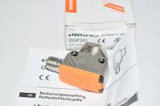 NEW ifm efector OGP281 - OGP-HPKG/US/CUBE M18 cube style retro-reflective sensor with polarization filter