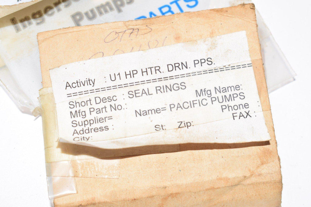 NEW, Ingersoll-Dresser, Seal Rings, Gasket, Plane Metal