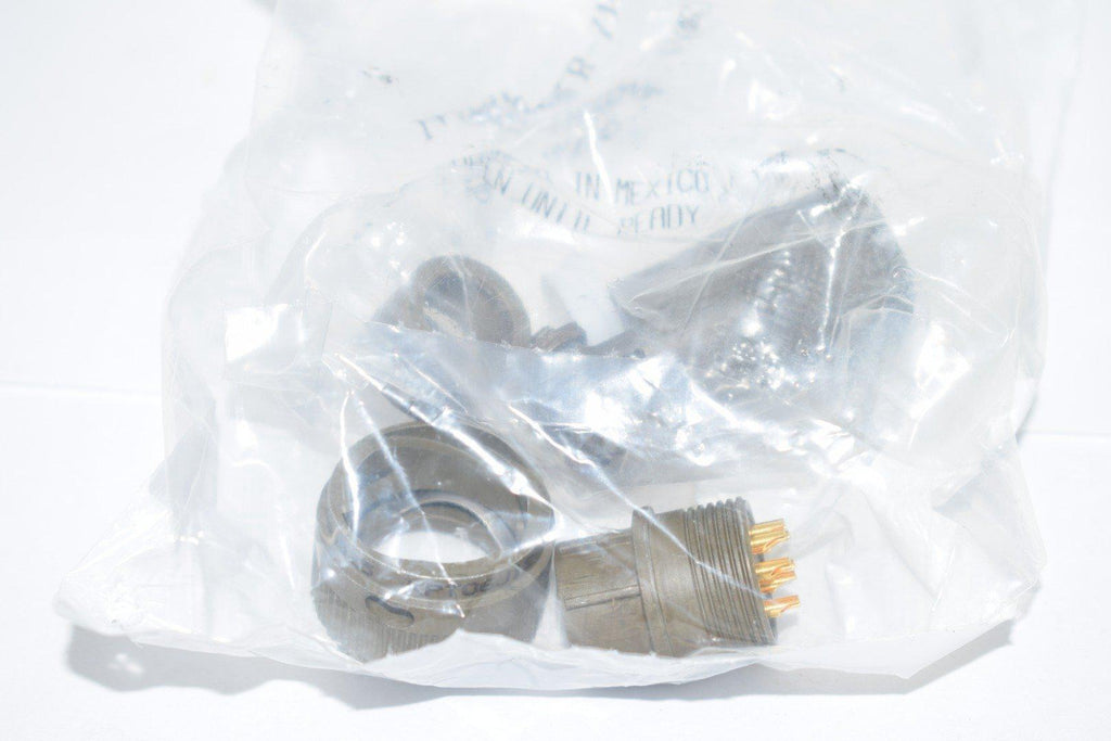 NEW ITT Cannon KPT06J12-8S 8 Position Circular Connector Plug, Female Sockets Solder Cup