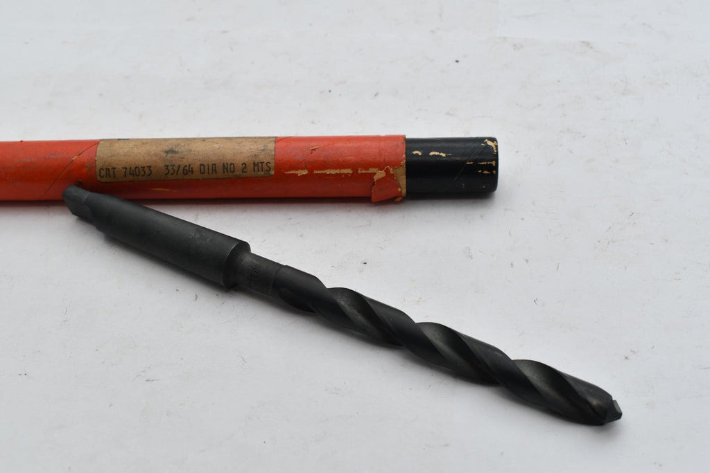 NEW ITW 74033 33/64'' NO 2 MTS Taper Shank Drill