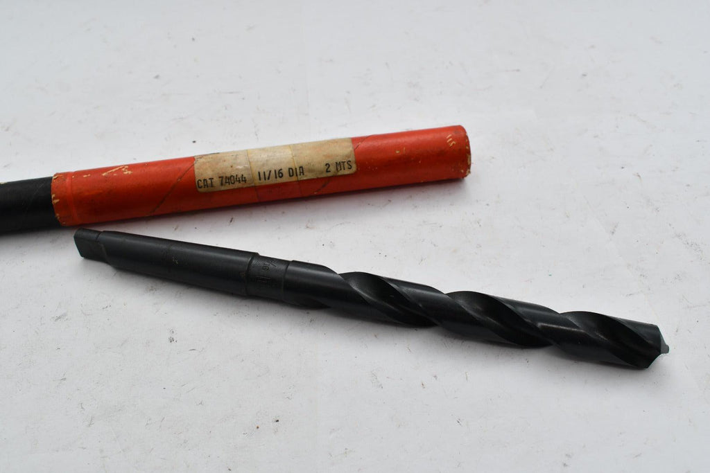 NEW ITW 74044 11/16'' #2 MTS Morse Taper Shank Drill