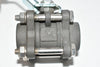 NEW Jamesbury 3C-223DMT-3 1/2''  Threaded Manual Ball Valve