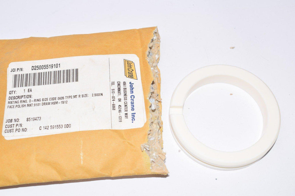 NEW John Crane Inc, Part: D25005519101 Mating Ring, O-Ring 2.500''
