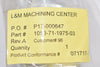 NEW Kaiser Aluminum Lockheed Martin 1053-71-1975-03 Precision Rod 3.500