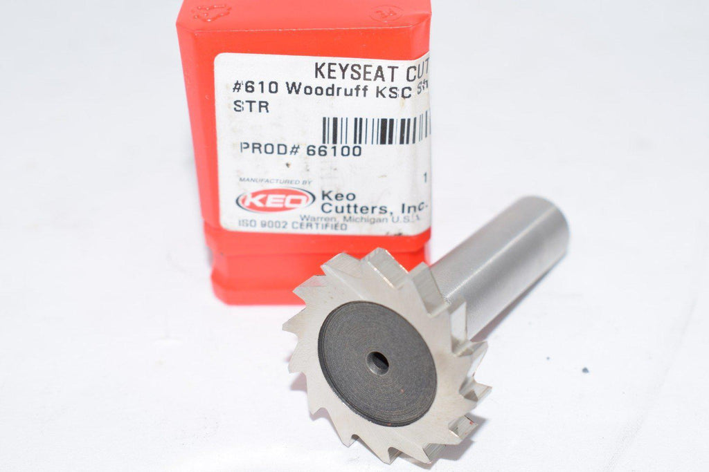 NEW Keo 66100 1-1/4'' Diameter x 1/2'' Shank x 3/16'' Face Width x 2-3/16'' Keyseat Cutter