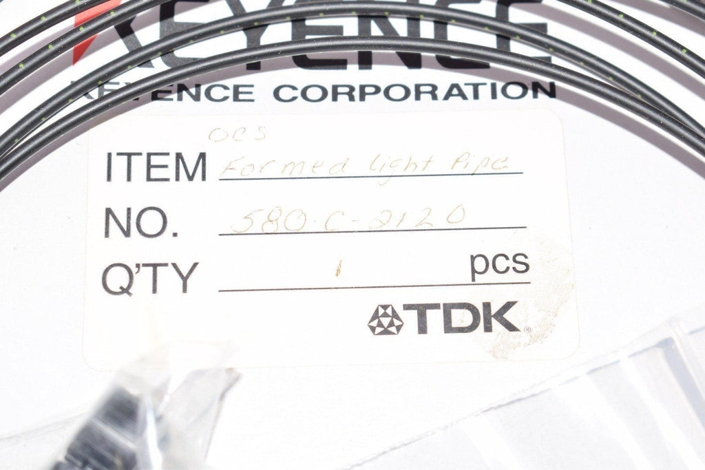 NEW Keyence 580-C-2120, Formed Light Pipe