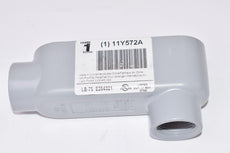 NEW LB-Style 3/4'' Conduit Outlet Body, Threaded Aluminum, 7.2 cu. in., 11Y572