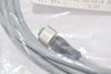 NEW LEUZE ELECTRIC M12 KD-03-4 PUR/3M CABLE CONNECTOR
