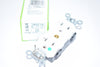 NEW Leviton M8300-HW 20 Amp, 125 Volt, Narrow Body Duplex Receptacle, Straight Blade, Hospital Grade, Self Grounding, White