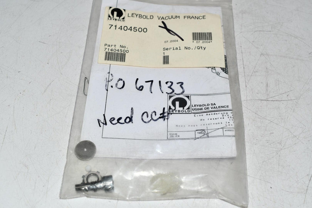 NEW Leybold 71404500 Repair Part