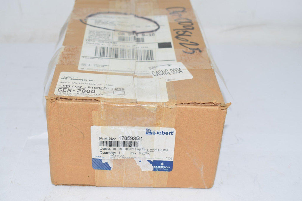 NEW LIEBERT 178693G1 Condensate Pump Adaptor Kit Cond. Pump