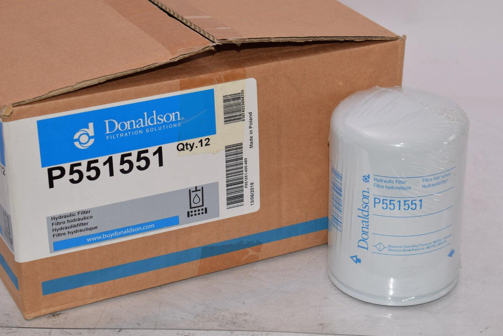 NEW Lot of 11 Donaldson P551551 Hydraulic Filters