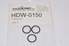 NEW Lot of 3 FADAL HDW-0150, O-Ring 016, Black