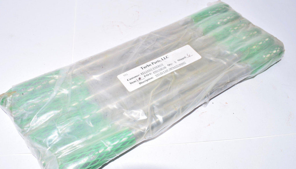 NEW, Lot of 6, Turbo Parts LLC, Reliant Energy, Stud Tap, Part: 0876A221P0002, 12-7/8'' OAL