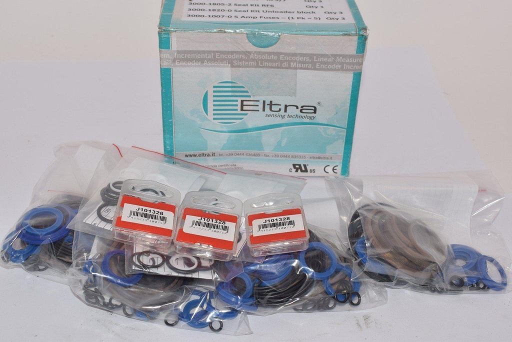 NEW Lot of ELTRA EL58CM5000Z5L RF5 RF7 RF6 Seal Kits and Amp Fuses