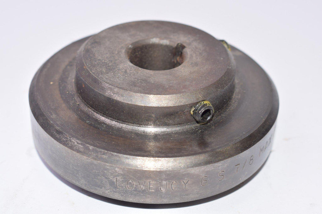 NEW, Lovejoy, 66514436095, 6s, 7/8, Max RPM 6000, Flanged Keyed Coupling