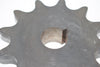 NEW Martin 2042B12 Double Pitch Stock Bore Sprockets - 2042 / 1 in, B Hub, 12 Teeth, 0.6250 in Stock Bore, Steel Material